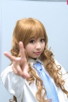blonde_hair cosplay kareshi_kanojo_no_jijou school_uniform shibahime_tsubasa tie zero_inch rating:Safe score:0 user:nil!