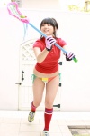bikini dgc_0611 gloves kneesocks lacrosse polo ponytail shinozaki_ai side-tie_bikini swimsuit rating:Safe score:0 user:nil!