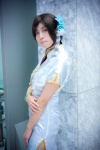 ada_wong bracelet cosplay headdress lyliko qipao resident_evil_6 rating:Safe score:0 user:pixymisa