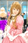 blonde_hair cosplay gown hakushaku_to_yousei lydia_carlton tsugihagi_mishin rating:Safe score:0 user:nil!
