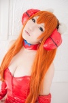 bodysuit choker cleavage cosplay elbow_gloves gloves hair_pods neon_genesis_evangelion red_hair red_solitude_type_two saku soryu_asuka_langley twintails rating:Safe score:1 user:nil!