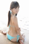 barefoot beach bikini hamada_shouko ocean side-tie_bikini swimsuit twintails wet ys_web_403 rating:Safe score:2 user:nil!