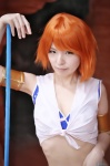 cosplay croptop maitako nami_(one_piece) one_piece orange_hair staff rating:Safe score:1 user:nil!