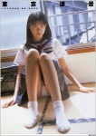 panties pleated_skirt sailor_uniform school_uniform shihono_ryou skirt socks toukyou_ryoukei upskirt rating:Safe score:2 user:mock