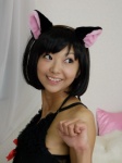 animal_ears bra cat_ears cosplay lingerie necoco original rating:Safe score:0 user:pixymisa