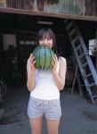 aragaki_yui bomb_tv_0608 shorts tank_top watermelon rating:Safe score:1 user:nil!