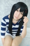 cosplay k-on! nakano_azusa pantyhose shorts tshirt twintails yaya rating:Safe score:0 user:nil!