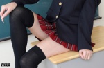 blazer blouse ohura_asami pleated_skirt rq-star_595 school_uniform skirt thighhighs zettai_ryouiki rating:Safe score:4 user:nil!