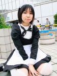 apron costume fujisaki_tomoka hairband maid maid_uniform thighhighs rating:Safe score:0 user:nil!