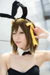 animal_ears bodysuit bowtie bunny_ears bunny_outfit collar cosplay cuffs hairband kanzaki_manami suzumiya_haruhi suzumiya_haruhi_no_yuuutsu rating:Safe score:0 user:pixymisa