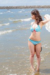 bikini cleavage straw_hat swimsuit tometo_kamu rating:Safe score:2 user:pixymisa
