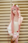 boots chii cleavage cosplay dress just_be_friends_(vocaloid) megurine_luka pink_hair vocaloid rating:Safe score:0 user:nil!