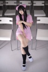 akiyama_mio cosplay kneesocks k-on! narihara_riku nurse nurse_cap nurse_uniform rating:Safe score:2 user:pixymisa