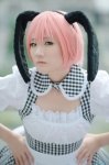 animal_ears apron bunny_ears cosplay dress kishigami_hana original pink_hair rating:Safe score:0 user:nil!