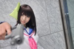 angel_beats! blouse cosplay gun hairband nakamura_yuri pistol rinami sailor_uniform school_uniform rating:Safe score:2 user:xkaras