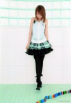 hirano_aya miniskirt pleated_skirt ruffles skirt sleeveless_shirt thighhighs rating:Safe score:2 user:nil!
