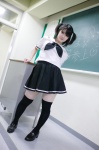 costume mizuhara_maho pleated_skirt sailor_uniform school_uniform skirt thighhighs twintails zettai_ryouiki rating:Safe score:0 user:nil!