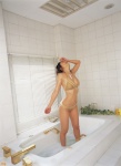 bathroom bathtub bra cleavage kumada_youko panties wet rating:Safe score:1 user:nil!