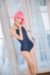 cosplay mike momo_velia_deviluke pink_hair school_swimsuit shinkon_keikaku swimsuit tail to_love-ru rating:Safe score:0 user:nil!