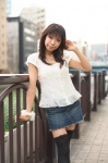 blouse denim guge_maku_2ex miniskirt skirt thighhighs zettai_ryouiki rating:Safe score:1 user:nil!