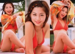 bikini cleavage hannari_hannari shirt_lift swimsuit tshirt yasuda_misako rating:Safe score:0 user:nil!