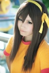 cosplay hairband hair_ribbons reia suzumiya_haruhi suzumiya_haruhi_no_yuuutsu tshirt rating:Safe score:1 user:nil!