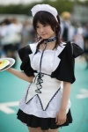 apron ayuzawa_misaki choker cosplay hairband kaichou_wa_maid-sama! maid maid_uniform misora serving_tray rating:Safe score:0 user:pixymisa