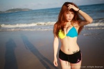 beach bikini_top cleavage ocean shorts swimsuit xuiren_146 rating:Safe score:2 user:nil!