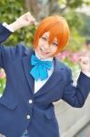 ame blazer blouse cosplay hoshizora_rin love_live!_school_idol_project orange_hair pleated_skirt school_uniform skirt rating:Safe score:0 user:nil!