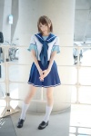 aki_(iv) anegasaki_nene cosplay kneesocks love_plus pleated_skirt sailor_uniform school_uniform skirt rating:Safe score:2 user:nil!