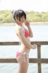 bikini cosplay enako enaplus hairbow love_plus side-tie_bikini swimsuit takane_manaka rating:Safe score:1 user:nil!