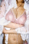 bathroom bikini blouse cleavage misty_316 open_clothes see-through swimsuit tsugihara_kana wet rating:Safe score:2 user:nil!