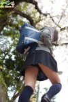 bookbag cardigan kneesocks one-piece_swimsuit pleated_skirt sailor_uniform school_uniform shiina_yuuri skirt swimsuit rating:Safe score:1 user:nil!