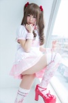 akiland apron cosplay dress dress_lift itsuki_akira maid maid_uniform original thighhighs twintails white_legwear zettai_ryouiki rating:Safe score:0 user:nil!
