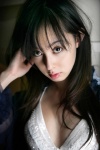 akiyama_rina bikini_top blouse cleavage open_clothes swimsuit two_620 rating:Safe score:0 user:nil!