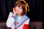 armband cosplay hairband hair_ribbons mashiro_yuki sailor_uniform school_uniform suzumiya_haruhi suzumiya_haruhi_no_yuuutsu rating:Safe score:0 user:nil!