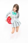 cosplay ichigo_100 kipi kneehighs pantyhose school_uniform sotomura_misuzu strawberry_pillow rating:Safe score:0 user:darkgray