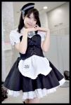 apron beret blouse corset cosplay kaieda_kae mia_costume miniskirt skirt thighhighs zettai_ryouiki rating:Safe score:2 user:nil!