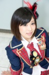 akb48 blouse cosplay endou_sora hairbow jacket maeda_atsuko_(cosplay) miniskirt skirt tie vest rating:Safe score:0 user:pixymisa