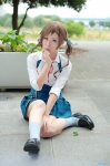 aomi_isara blouse cosplay jumper koi_to_senkyo_to_chocolate momose_riyu school_uniform socks twintails rating:Safe score:0 user:nil!