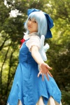 blue_hair cirno cosplay dress hairbow lenfried touhou wings rating:Safe score:0 user:nil!