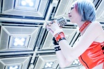 bustier choker cosplay lingerie mai microphone multi-colored_hair sakerune_meiko vocaloid rating:Safe score:0 user:xkaras