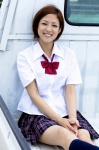 blouse costume kneesocks oriyama_miyu pleated_skirt school_uniform skirt vjy_95 rating:Safe score:0 user:nil!