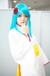 blue_hair cosplay dororon_enma-kun namada yukata yukiko-hime rating:Safe score:2 user:darkgray