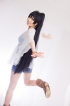 blouse cosplay ganaha_hibiki idolmaster mike_(ii) ponytail shorts rating:Safe score:1 user:pixymisa