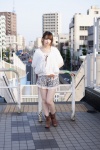 blouse boots cowboy_boots ponytail shizuku shorts socks rating:Safe score:1 user:nil!
