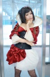 alice_in_wonderland cleavage corset cosplay dress pantyhose queen_of_hearts_(wonderland) shimotsuki_sato tiara rating:Safe score:1 user:nil!