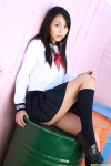 costume kneesocks pleated_skirt sailor_uniform school_uniform skirt watanabe_miyu rating:Safe score:0 user:nil!