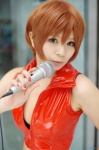 aihara_sakuto cosplay croptop meiko microphone orange_hair vest vocaloid rating:Safe score:0 user:nil!