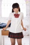blouse izumi_hiyori pleated_skirt school_uniform skirt twintails rating:Safe score:2 user:nil!